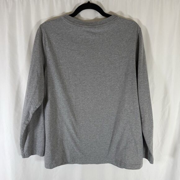 Duluth 40 Grit Shirt Men's XL Grey Long Sleeve Crew Neck Solid 100% Cotton - Picture 8 of 10